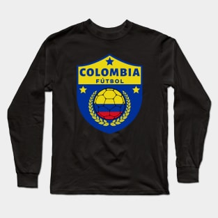 Colombia Futbol Long Sleeve T-Shirt